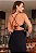 VESTIDO MIDI FRENTE ÚNICA DETALHE FRANZIDO MAGALI - PRETO - Imagem 3