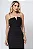 VESTIDO JULIANA TUBINHO COM PREGAS FRENTE - PRETO - Imagem 2
