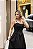 VESTIDO MARIA COM ALÇA E COM DETALHE GUIPIR - PRETO - Imagem 4