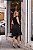 VESTIDO FERNANDA COM PREGAS E LAÇO OMBRO - PRETO - Imagem 4