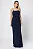 VESTIDO BÁRBARA LONGO LAÇO - AZUL MARINHO - Imagem 3