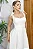 VESTIDO MIDI MICHELE COM ALÇAS LAÇO - OFF WHITE - Imagem 2