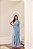 VESTIDO LONGO FENDA ROBERTA - AZUL CLARO - Imagem 1