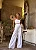 CONJUNTO CROPPED E PANTALONA GUIPURE RAFAELA - OFF WHITE - Imagem 1