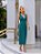 VESTIDO ISABELA MIDI DECOTE V - VERDE - Imagem 1