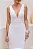 VESTIDO ISABELA MIDI DECOTE V - OFF WHITE - Imagem 3