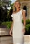 VESTIDO MONICA MIDI COM BABADOS E ALÇA FINA - OFF WHITE - Imagem 4