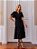 VESTIDO SILVIA COM GUIPIR E COM FAIXA - PRETO - Imagem 6