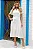 VESTIDO SILVIA COM GUIPIR E COM FAIXA - OFF WHITE - Imagem 3