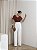 CALÇA ALICE ALFAIATARIA 2 BOTÕES - OFF WHITE - Imagem 1