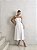 VESTIDO MIDI JENNY DETALHE LAÇO - OFF WHITE - Imagem 1