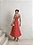 VESTIDO MIDI JENNY DETALHE LAÇO - VERMELHO - Imagem 2