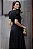 VESTIDO MIDI BRUNA MANGA BUFANTE C/ BARBATANA - PRETO - Imagem 6