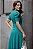 VESTIDO MIDI BRUNA MANGA BUFANTE C/ BARBATANA - VERDE - Imagem 5