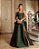 VESTIDO BARBARA ZIBELINE ALÇAS FINAS - VERDE ESMERALDA - Imagem 1