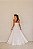 VESTIDO BEAUTIFUL LONGO LAÇO FRANZIDO - OFF WHITE - Imagem 3