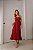 VESTIDO LUCIANA TRANSPASSADO COM DETALHE FIVELA - VINHO - Imagem 2