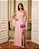 VESTIDO LONGO UM OMBRO FENDA SARA - ROSÉ - Imagem 1