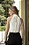 BLUSA NIVIA CREPE COM LAÇO NA GOLA - OFF WHITE - Imagem 3