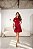 VESTIDO FLORA EVASÊ COM BOLSO E ZÍPER - VINHO - Imagem 6