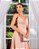 VESTIDO DE FESTA CINTIA CREPE MUSSELINE - ROSÉ - Imagem 3