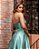 VESTIDO LONGO DE FESTA SANTORINI ZIBELINE - VERDE OLIVA - Imagem 2