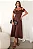 VESTIDO MIDI OMBRO A OMBRO COM ALÇA SANDRA - MARROM - Imagem 1