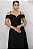 VESTIDO MIDI OMBRO A OMBRO COM ALÇA SANDRA - PRETO - Imagem 2
