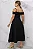 VESTIDO MIDI OMBRO A OMBRO COM ALÇA SANDRA - PRETO - Imagem 3
