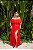 VESTIDO OMBRO A OMBRO KAROLINE PLUS - CORAL - Imagem 1