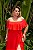 VESTIDO OMBRO A OMBRO KAROLINE PLUS - CORAL - Imagem 4