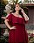 VESTIDO OMBRO A OMBRO KAROLINE PLUS - MARSALA - Imagem 1