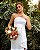 VESTIDO LONGO ACETINADO MARY NOIVINHAS - OFF WHITE - Imagem 3