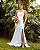 VESTIDO LONGO ACETINADO MARY NOIVINHAS - OFF WHITE - Imagem 1