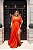 VESTIDO MAYARA LUREX CRISTAL PLUS - LARANJA - Imagem 3
