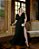 VESTIDO DE FESTA GARDÊNIA DECOTE V LUREX CRISTAL - PRETO - Imagem 1
