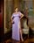 VESTIDO DE FESTA GARDÊNIA DECOTE V LUREX CRISTAL - LAVANDA - Imagem 1