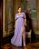 VESTIDO DE FESTA GARDÊNIA DECOTE V LUREX CRISTAL - LAVANDA - Imagem 2