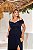 VESTIDO DE FESTA HOLLYWOOD LUREX METALIZADO PLUS - AZUL MARINHO - Imagem 3
