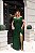 VESTIDO DE FESTA HOLLYWOOD LUREX METALIZADO PLUS - VERDE ESMERALDA - Imagem 1