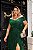 VESTIDO DE FESTA HOLLYWOOD LUREX METALIZADO PLUS - VERDE ESMERALDA - Imagem 2