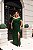 VESTIDO DE FESTA HOLLYWOOD LUREX METALIZADO PLUS - VERDE ESMERALDA - Imagem 3