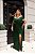 VESTIDO DE FESTA HOLLYWOOD LUREX METALIZADO PLUS - VERDE ESMERALDA - Imagem 4