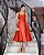VESTIDO MIDI SINGAPURA ZIBELINE FAIXA AMARRAÇÃO - TERRACOTA CLARO - Imagem 1
