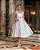 VESTIDO MIDI SINGAPURA ZIBELINE FAIXA AMARRAÇÃO - NOIVINHAS - Imagem 2