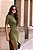 VESTIDO BRIGHTON CANELADO DETALHE FENDA - VERDE MILITAR - Imagem 5