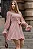 VESTIDO FRANCIELE CREPE MANGA LONGA COM ZÍPER - ROSÉ - Imagem 3