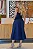 VESTIDO AMÉLIA GODÊ C/ ALÇA E COM ZÍPER - AZUL - Imagem 3