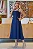 VESTIDO AMÉLIA GODÊ C/ ALÇA E COM ZÍPER - AZUL - Imagem 1