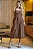 VESTIDO AMÉLIA GODÊ C/ ALÇA E COM ZÍPER - MARROM - Imagem 3